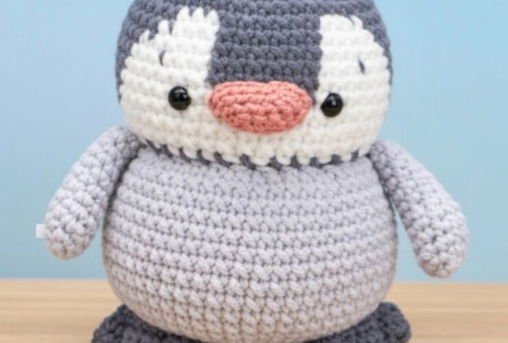 free penguin crochet pattern