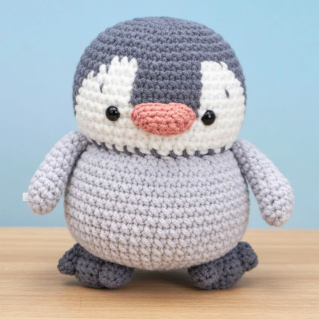 free penguin crochet pattern